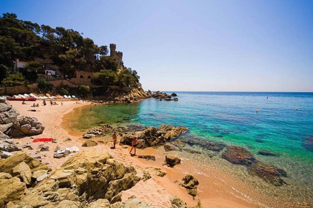 Apartamento con piscina a 2 minutos de la playa!!! Lloret de Mar Exterior foto